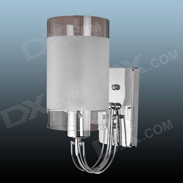 Conca WG-9297 Estilo Europeu Pendant Wall Lamp Titular w / E27 Connector - White + Cinza prateado