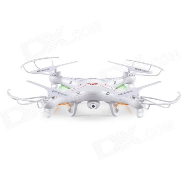 SYMA x5C 2.4GHz 4-CH Radio Control UFO Quadcopter com giroscópio e câmera 2.0MP - Branco