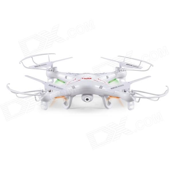 SYMA x5C 2.4GHz 4-CH Radio Control UFO Quadcopter com giroscópio e câmera 2.0MP - Branco