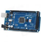 Funduino mega melhorado 2560 Módulo R3 (Compatível c / Oficial Arduino mega 2560 R3) - Azul + Preto