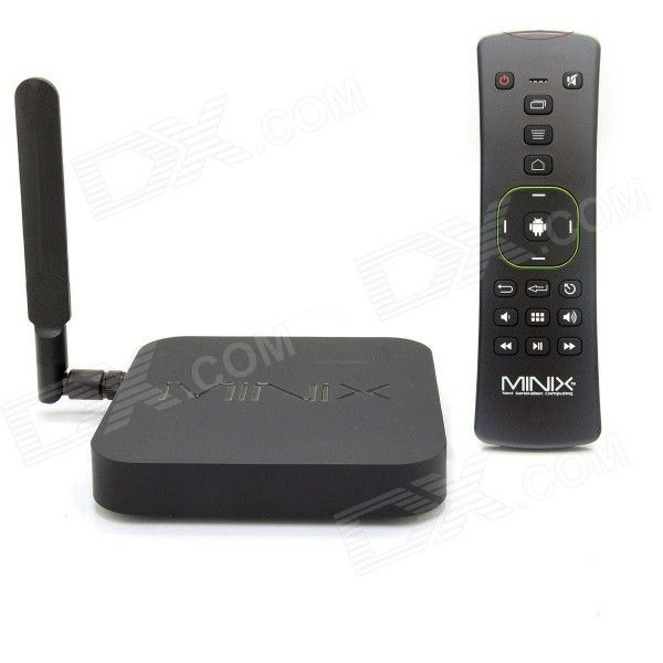 MINIX NEO X8-H Além disso 2160P Quad-Core Android 4.4.2 Google TV Player w / 16GB ROM + A2 Lite Air