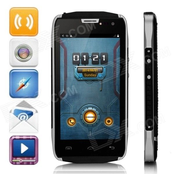DOOGEE TITANS2 DG700 5.0 Android telefone Quad-Core WCDMA Bar w / 4,5