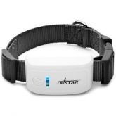 DMDG Mini impermeável Quad Band Pet GPS Tracker  -  Branco e preto - IPX6 Waterproof Pet Locator ubl