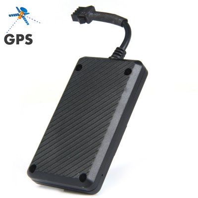 TK106A Car GPS Rastreador GSM - PRETO - Com mais de velocidade Movimento Alerta