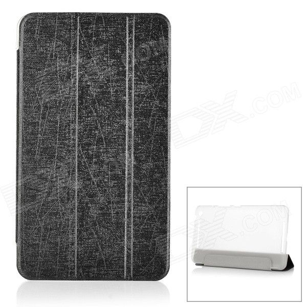 Beschermende flip-open PU + plastic behuizing w / Auto-Sleep & Stand voor Asus MeMO Pad 8 (ME581C) -