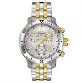 Relógio Masculino Tissot PRS 200 T067 - Branco e Dourado
