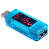 Portátil atual USB 2.0 e USB Charger Tensão Detector Doctor
