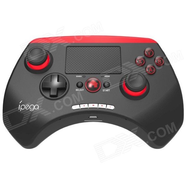 IPEGA PG-9028 Multimedia Jogo Bluetooth Controlador Gameyod Joystick - Preto + Vermelho