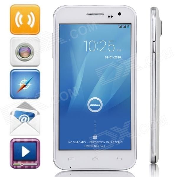 DOOGEE VOYAGER2 DG310 MTK6582 Quad-Core Android 4.4 Telefone w / 5.0