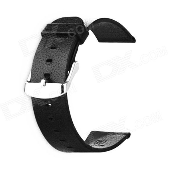 Banda de couro clássico para Apple 42mm inteligente relógio - preto