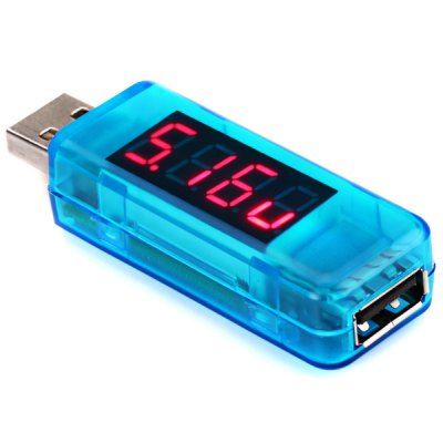 Portátil atual USB 2.0 e USB Charger Tensão Detector Doctor